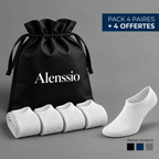 Chaussettes Alenssio basses en fibre de bambou premium