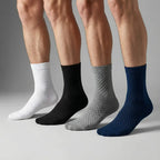 Chaussettes Alenssio mi-hautes en fibre de bambou premium